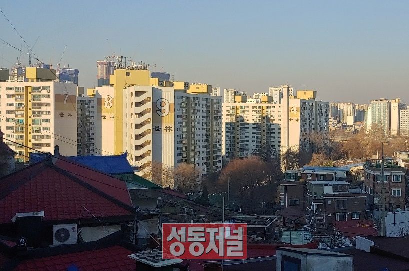 성동구 마장세림아파트 일대 전경