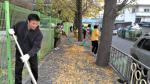 성동구 성수1가제1동, 주민들이 직접 낙엽 청소