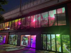 성동구 산업혁신공간 외벽 ‘성수동 빛 퍼레이드’ 눈길