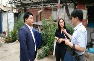 이동현 시의원, 성수동 '광역 소공인 특화지원센터' 건립 예정지 방문